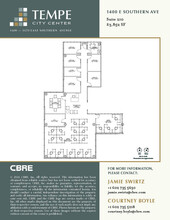 1400 E Southern Ave, Tempe, AZ à louer Plan d  tage- Image 1 de 4