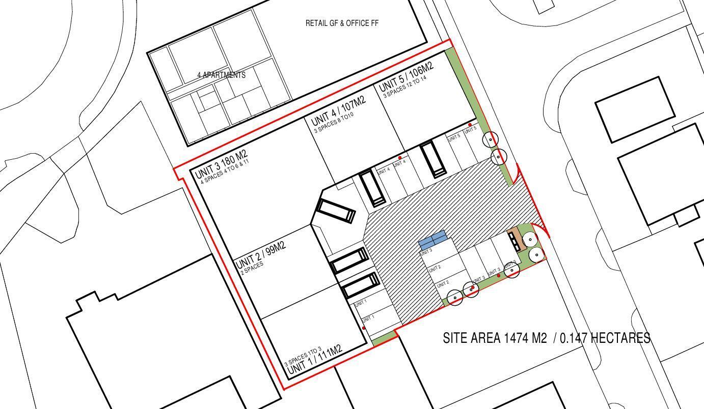 1-5 Nelson St, Doncaster à louer Plan de site- Image 1 de 24
