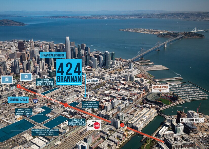 424 Brannan St, San Francisco, CA à vendre - Photo du bâtiment - Image 3 de 4