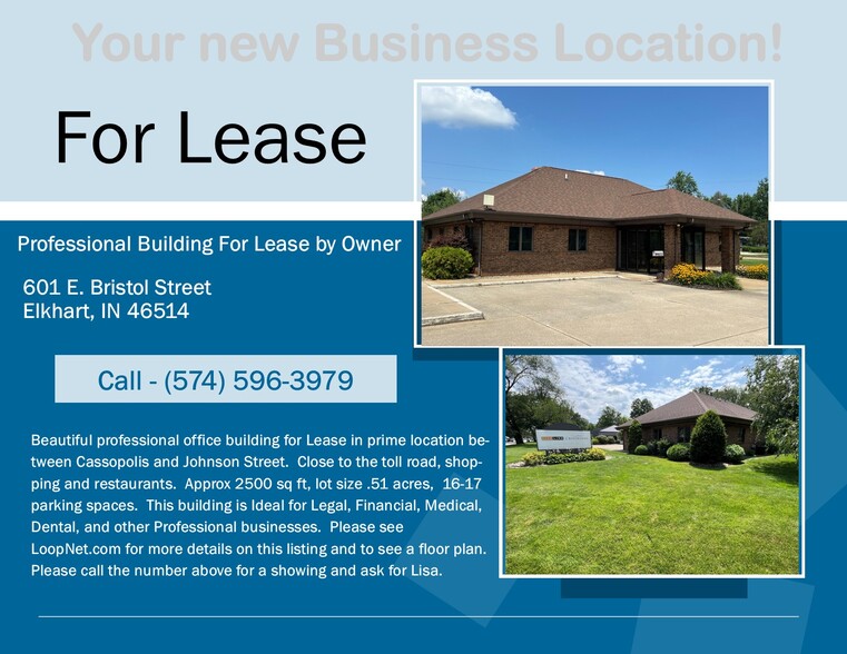 601 E Bristol St, Elkhart, IN for lease - Other - Image 1 of 7