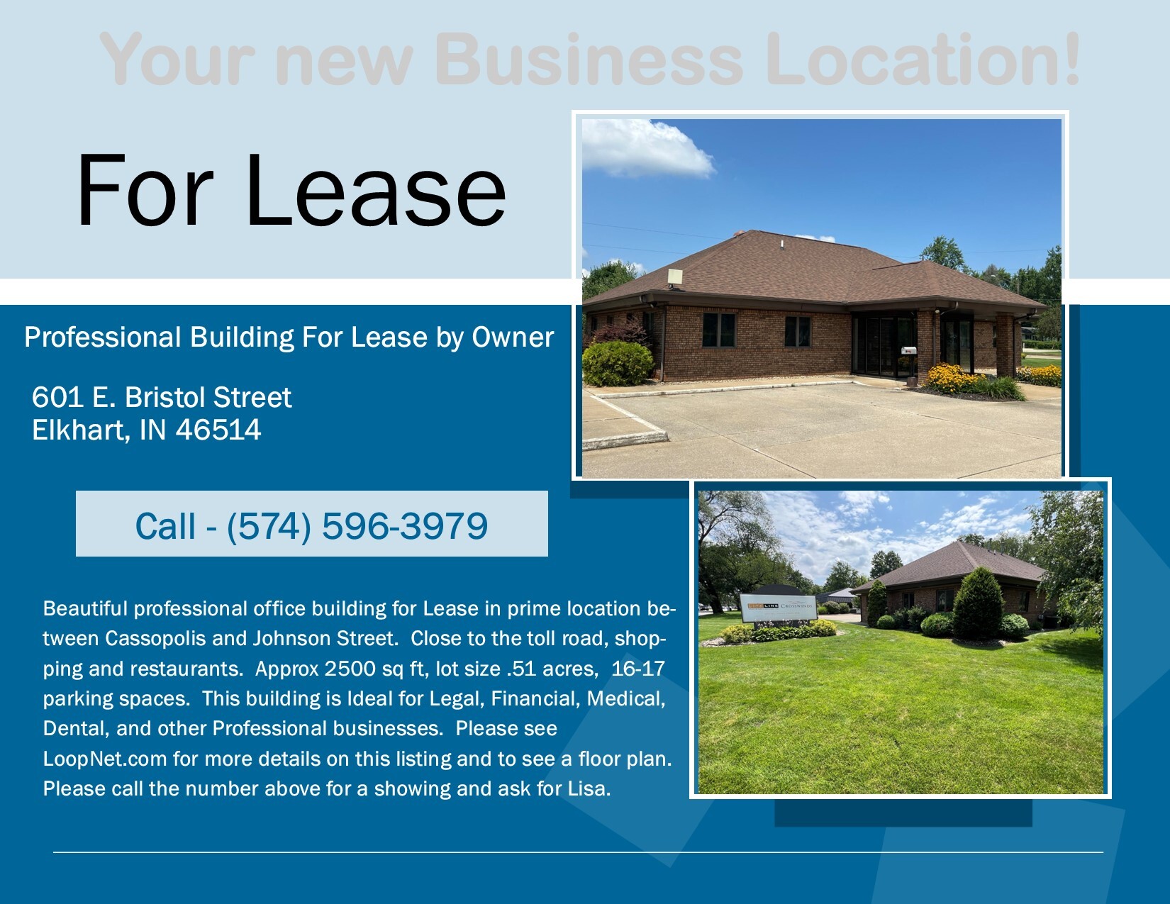 601 E Bristol St, Elkhart, IN for lease Other- Image 1 of 8