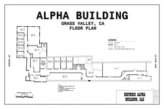 204 W Main St, Grass Valley, CA à louer Plan de site- Image 2 de 9