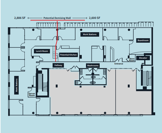 10172 152A St, Surrey, BC for lease Floor Plan- Image 1 of 1