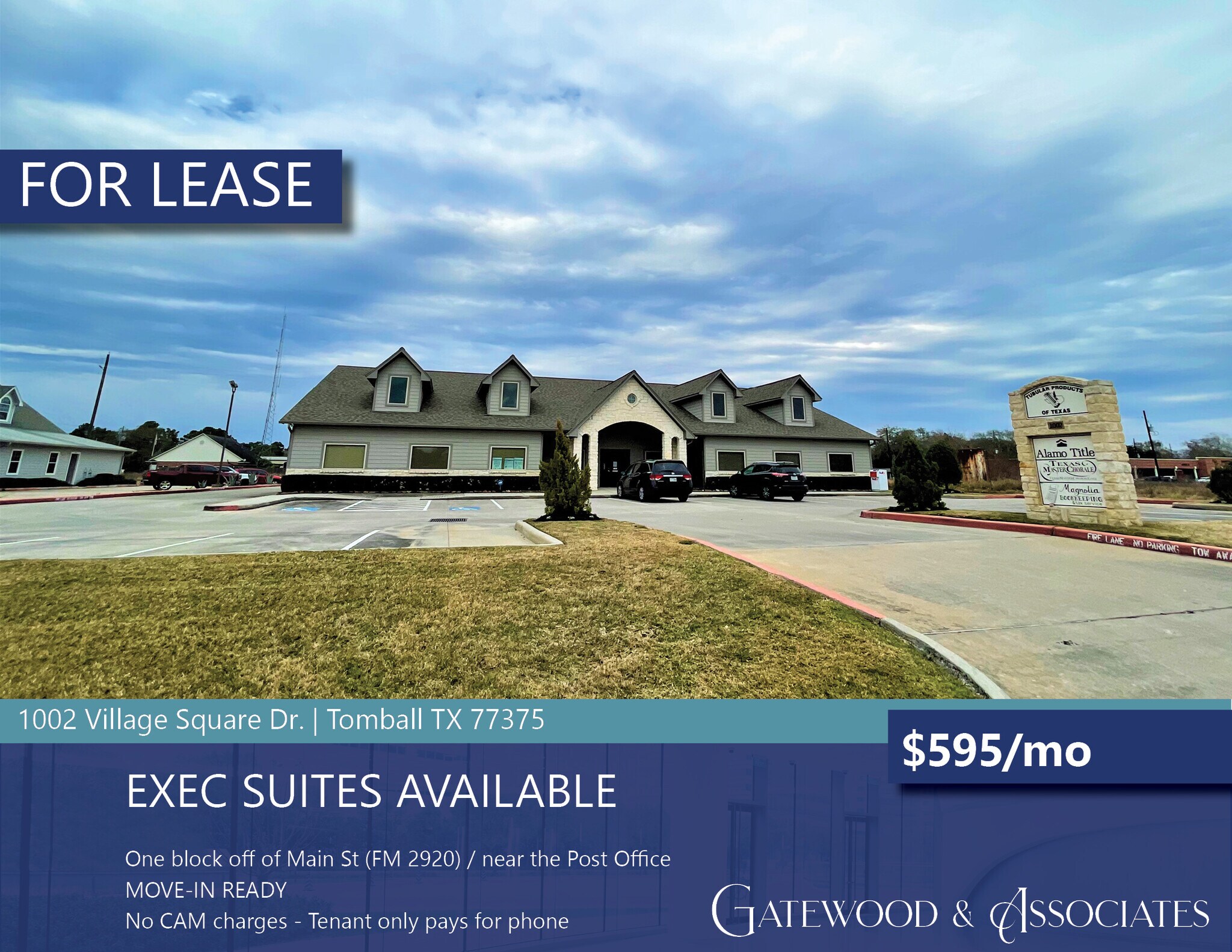 1002 Village Square Dr, Tomball, TX à louer Photo du bâtiment- Image 1 de 7