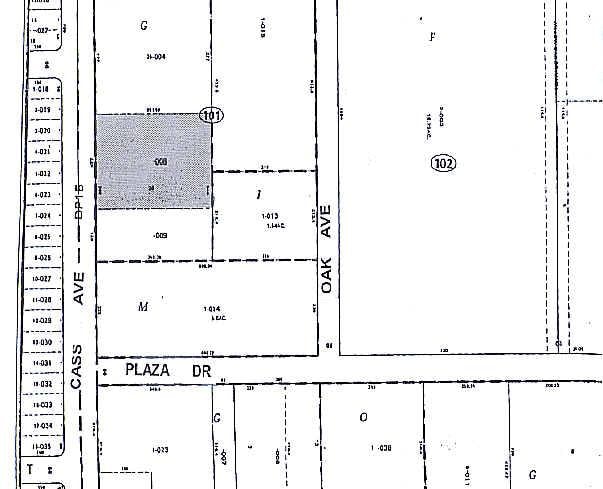 801 N Cass Ave, Westmont, IL for lease - Plat Map - Image 3 of 9