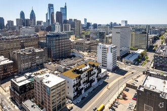 1314 Spring Garden St, Philadelphia, PA - Aerial  map view