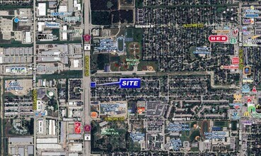 2626 W Sam Houston Pky N, Houston, TX - AERIAL  map view