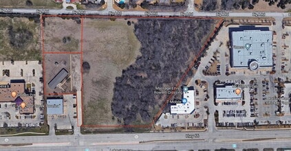 4100 Big A Rd, Rowlett, TX - Aérien Vue de la carte