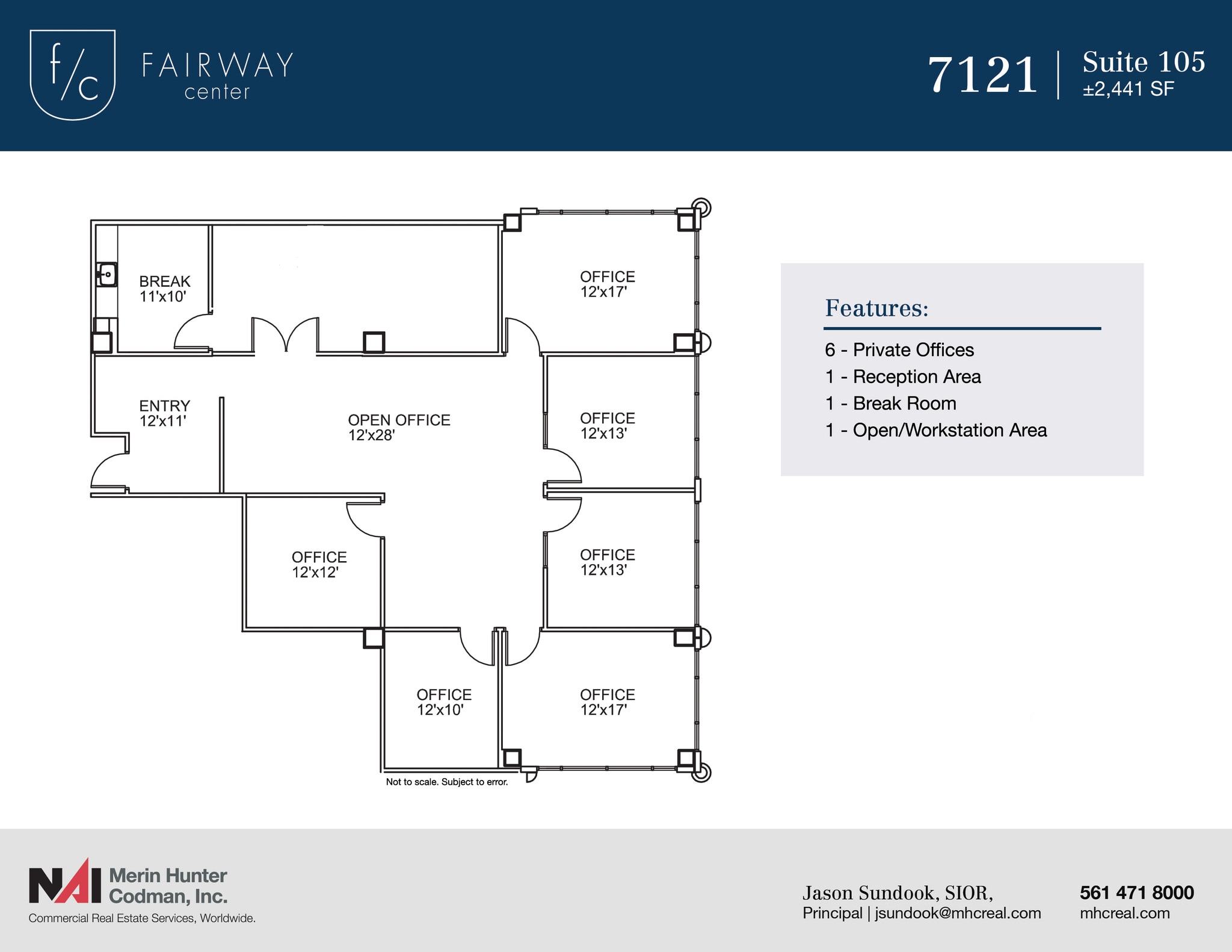 7108-7121 Fairway Dr, Palm Beach Gardens, FL à louer Photo intérieure- Image 1 de 1