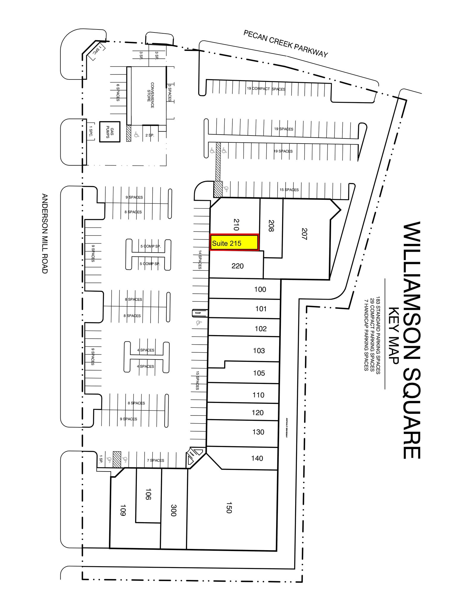 10700 Anderson Mill Rd, Austin, TX à louer Plan de site- Image 1 de 1