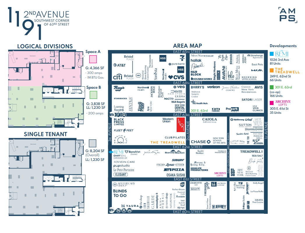 1183-1191 2nd Ave, New York, NY for lease Floor Plan- Image 1 of 1