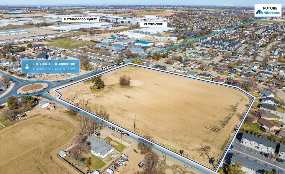 16046 N Franklin Blvd, Nampa, ID for sale - Aerial - Image 3 of 4