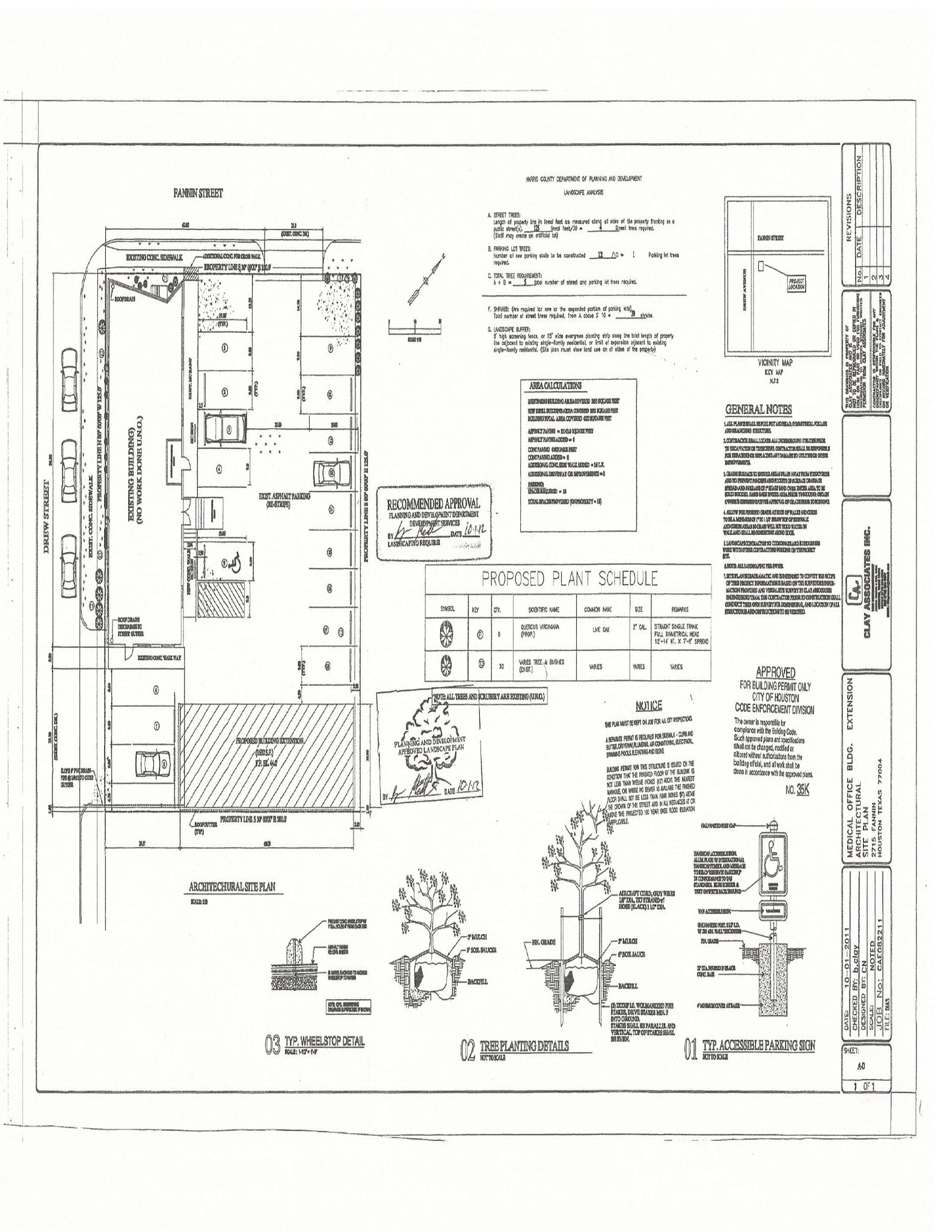 2715 Fannin St, Houston, TX for lease Site Plan- Image 1 of 1