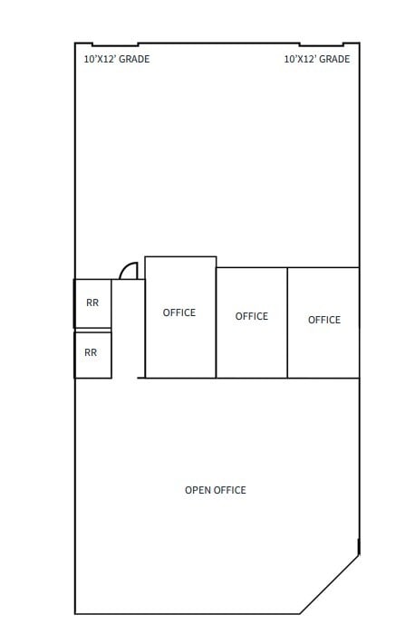 5110 S Valley View Blvd, Las Vegas, NV à louer Plan d’étage- Image 1 de 1