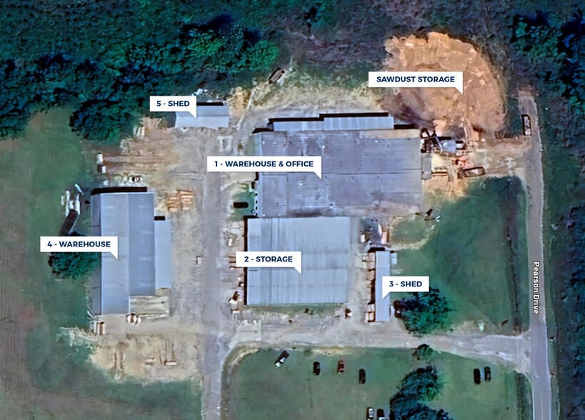 501 Pearson Dr, Bay Minette, AL for sale - Aerial - Image 2 of 12
