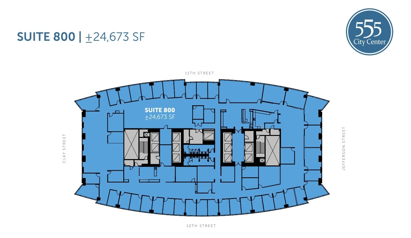 555 12th St, Oakland, CA for lease Floor Plan- Image 1 of 1