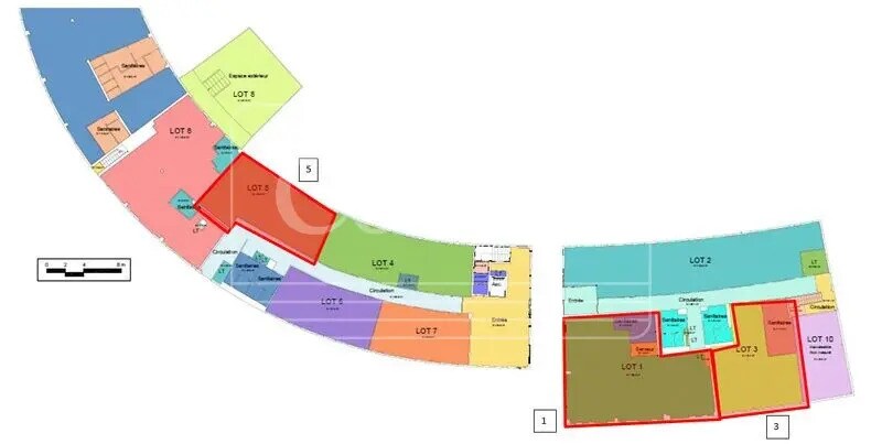 5 Avenue Irène Joliot-Curie, Toulouse for lease - Floor Plan - Image 2 of 3