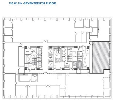 110 W 7th St S, Tulsa, OK for lease Floor Plan- Image 1 of 1