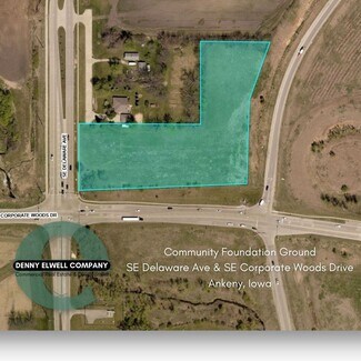 Plus de détails pour SE Delaware, Ankeny, IA - Terrain à vendre