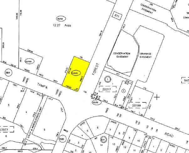 3711 Tampa Rd, Oldsmar, FL à louer - Plan cadastral - Image 2 de 12