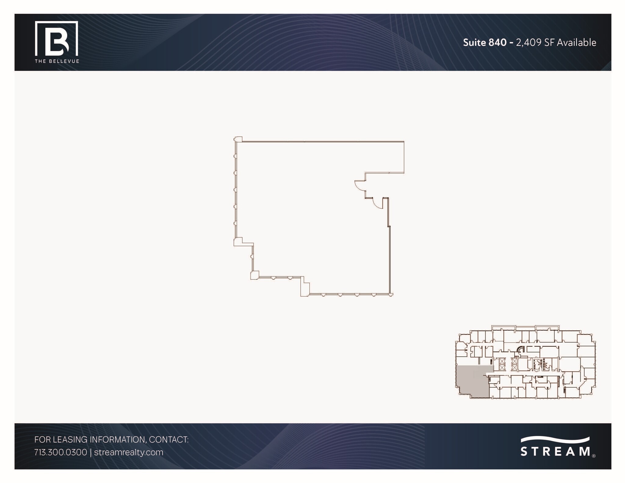 2323 S Shepherd Dr, Houston, TX for lease Floor Plan- Image 1 of 1