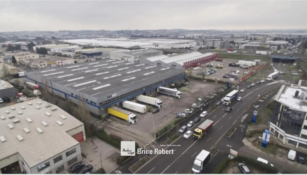 Office in Chassieu for lease - Aerial - Image 1 of 5