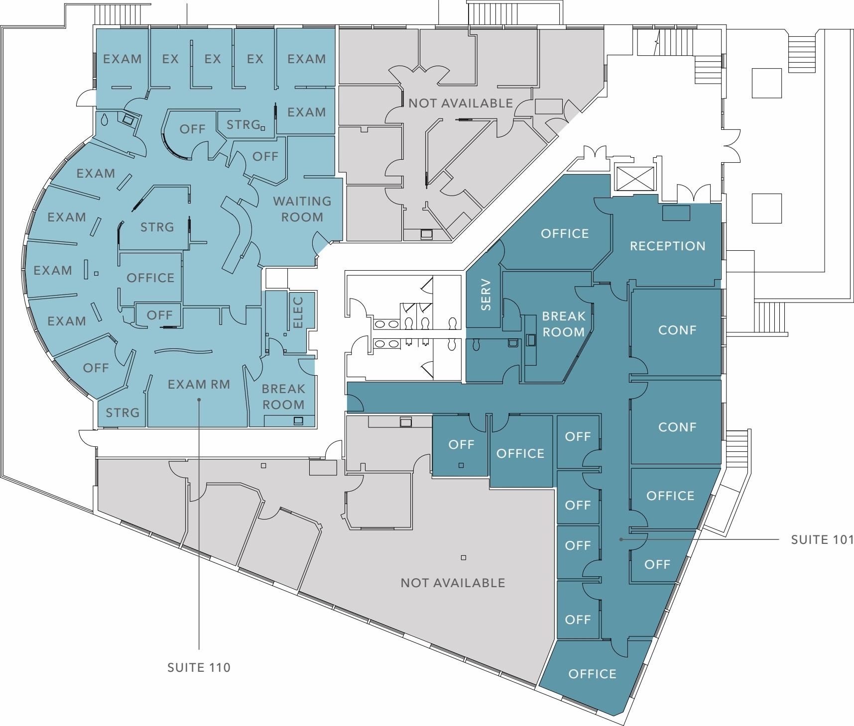 5000 Pleasanton Ave, Pleasanton, CA à louer Plan d’étage- Image 1 de 1