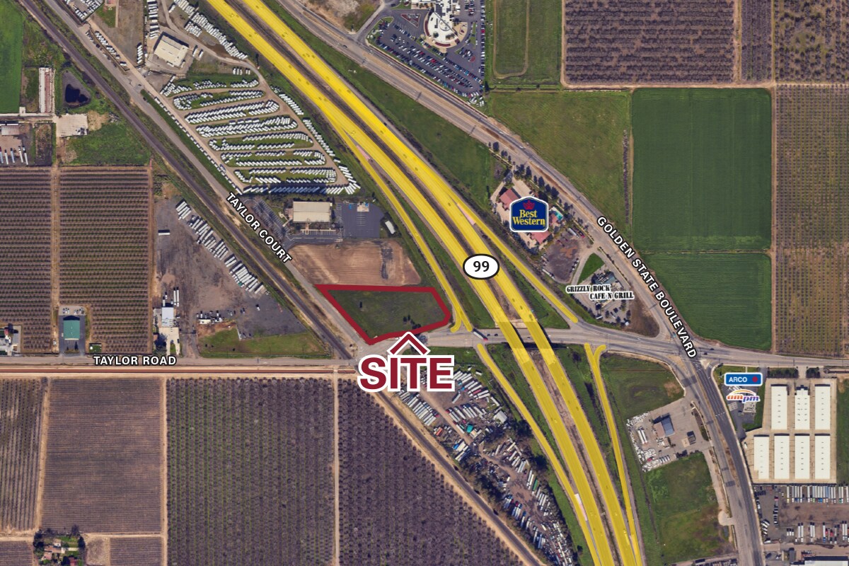 Highway 99 & Taylor Rd, Turlock, CA à vendre Photo principale- Image 1 de 2