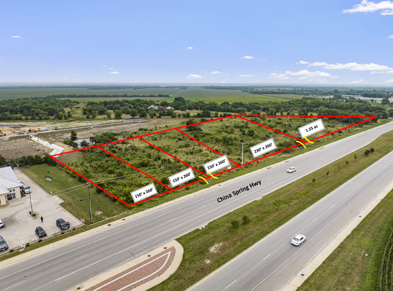 China Spring Hwy, Waco, TX for sale - Aerial - Image 1 of 2