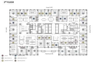 999 Peachtree St Ne, Atlanta, GA for lease Floor Plan- Image 1 of 11