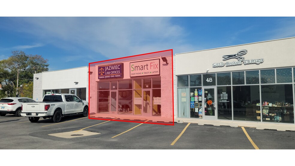 40-60 W Palatine Rd, Palatine, IL à louer - Photo du bâtiment - Image 2 de 4