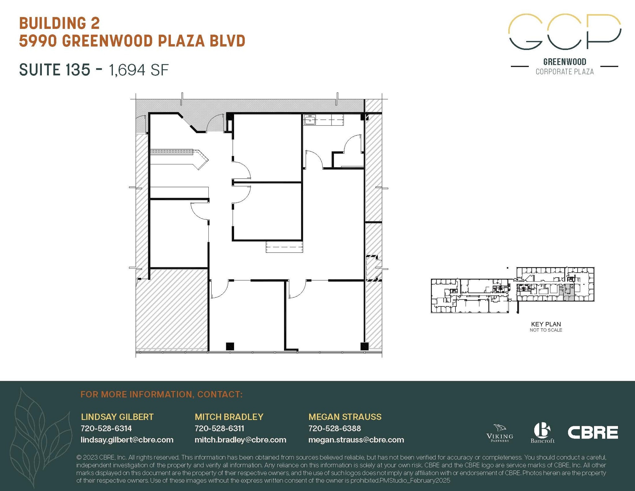 5990 Greenwood Plaza Blvd, Greenwood Village, CO for lease Floor Plan- Image 1 of 2