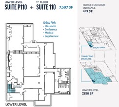 1220 19th St NW, Washington, DC à louer Plan d  tage- Image 1 de 1