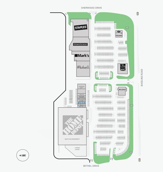 200-390 Baseline Rd, Sherwood Park, AB à vendre - Plan de site - Image 1 de 1