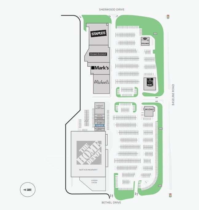 200-390 Baseline Rd, Sherwood Park, AB à vendre Plan de site- Image 1 de 1