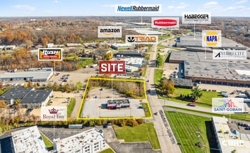 2695 Gilchrist Rd, Akron, OH - AÉRIEN  Vue de la carte