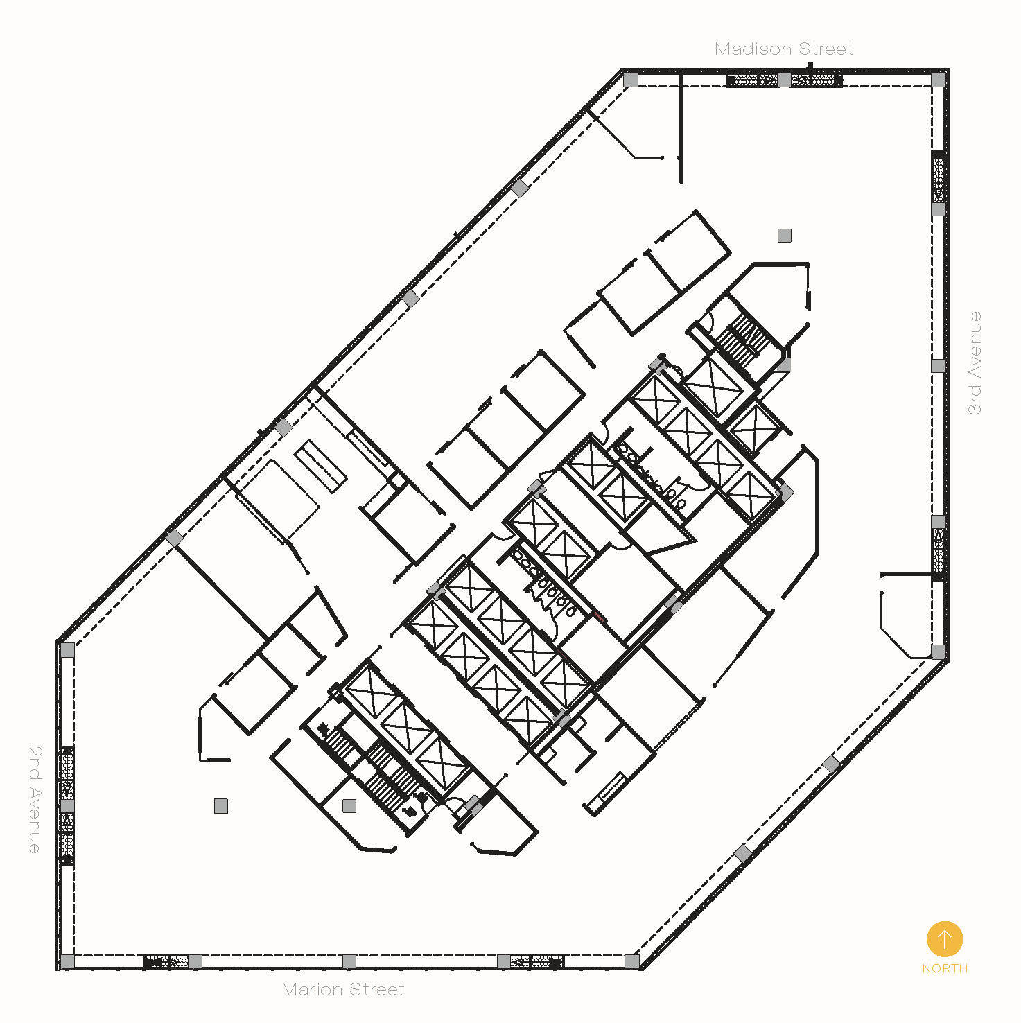 999 3rd Ave, Seattle, WA for lease Floor Plan- Image 1 of 5