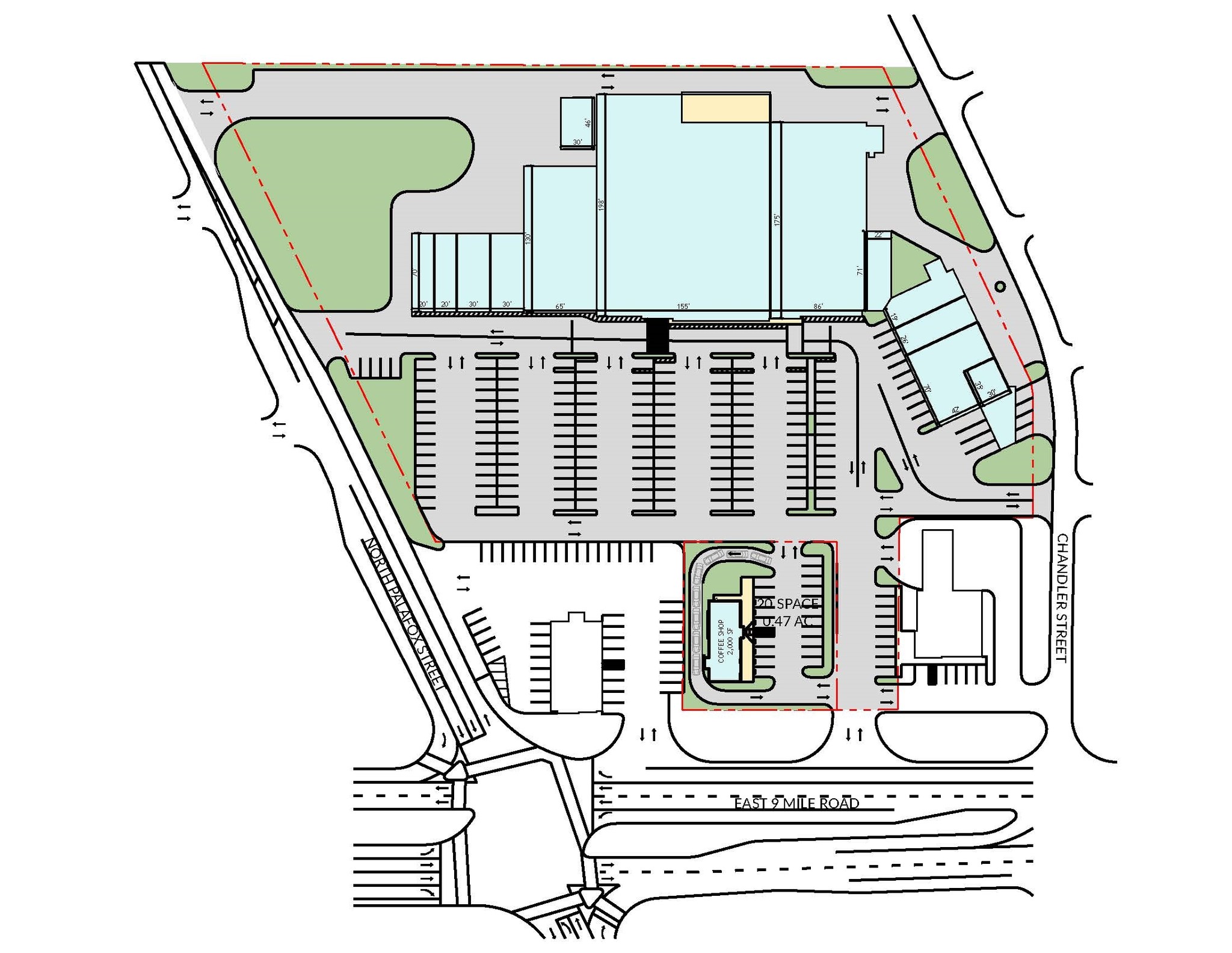 2 E Nine Mile Rd, Pensacola, FL for lease Site Plan- Image 1 of 2