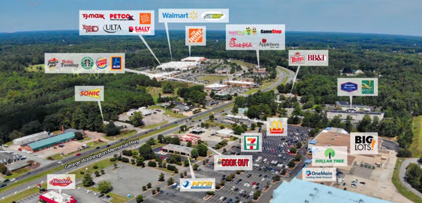 6533-6585 Market Dr, Gloucester, VA à louer - Photo du bâtiment - Image 3 de 12