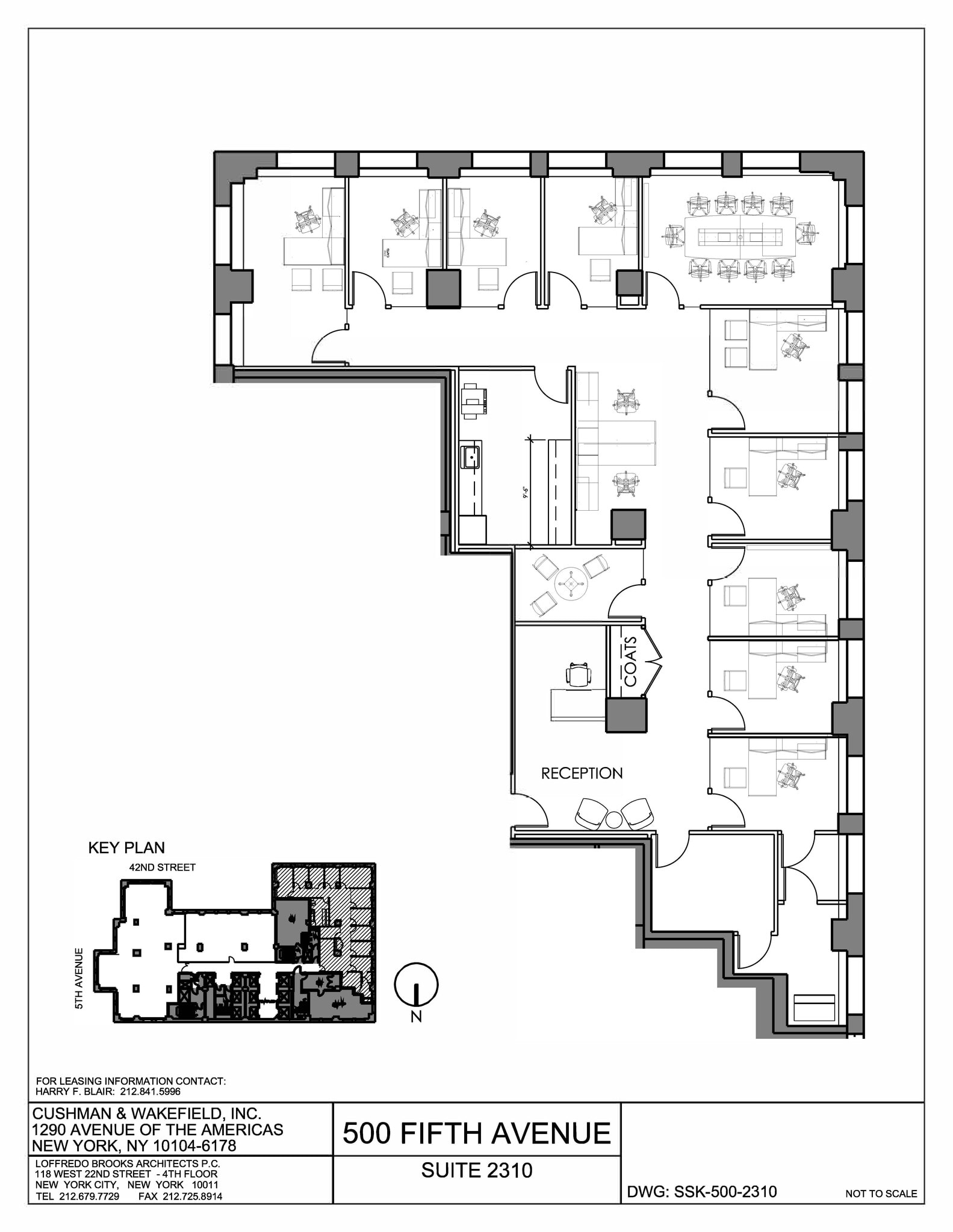 500 Fifth Ave, New York, NY for lease Floor Plan- Image 1 of 1