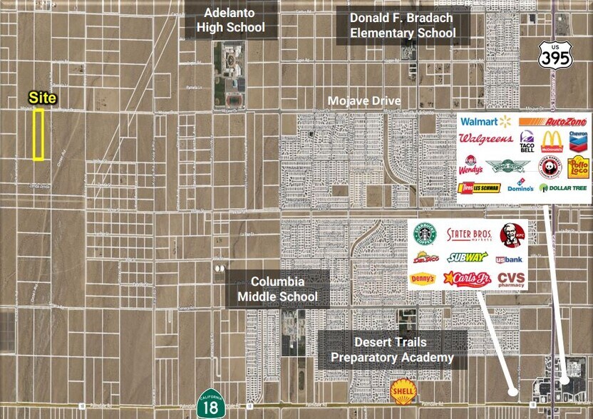 Mojave Dr, Adelanto, CA à vendre - Photo du bâtiment - Image 1 de 1