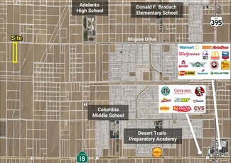 Plus de détails pour Mojave Dr, Adelanto, CA - Terrain à vendre