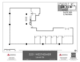 5251 Westheimer Rd, Houston, TX for lease Floor Plan- Image 2 of 2