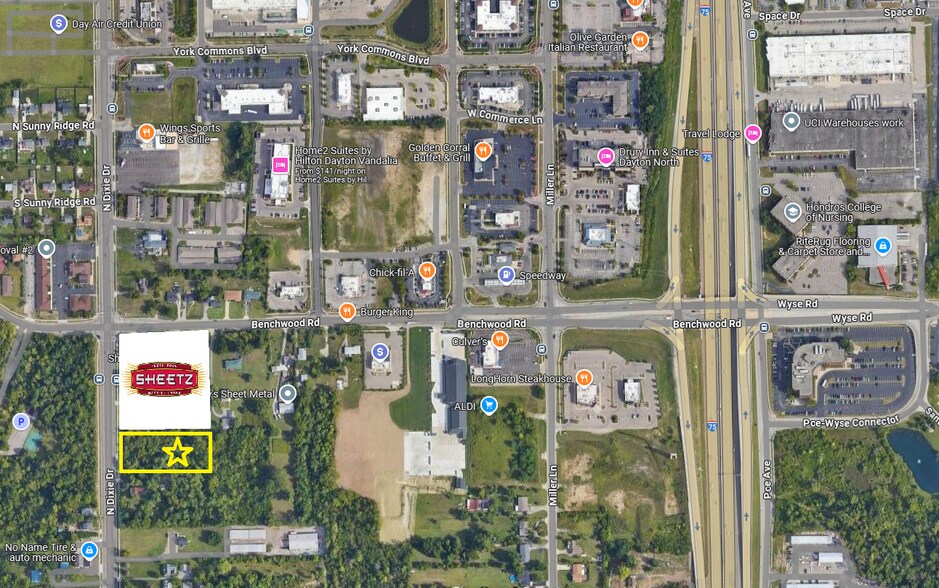 7636 N Dixie Dr, Dayton, OH à vendre - Photo du bâtiment - Image 2 de 3