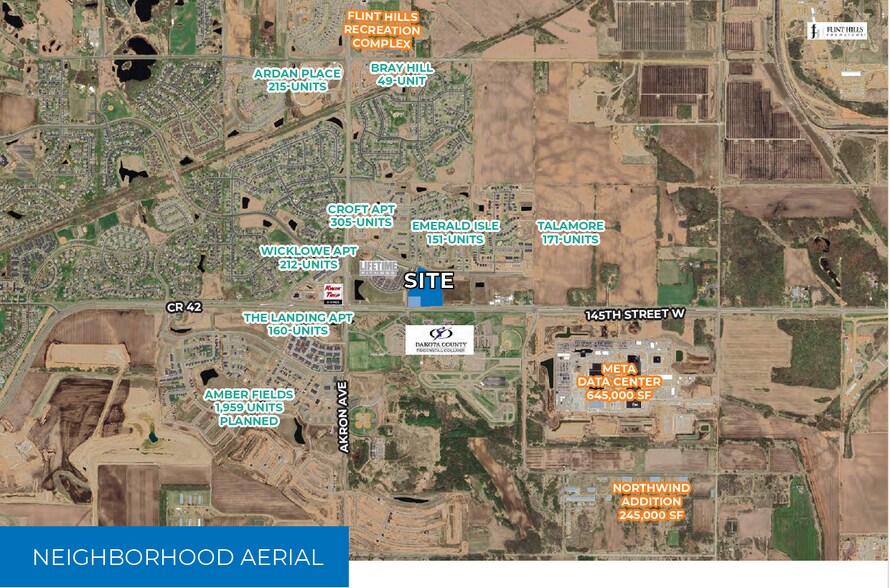 1367 145th St E, Rosemount, MN à louer - Aérien - Image 2 de 2