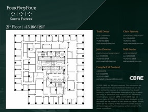 444 S Flower St, Los Angeles, CA for lease Floor Plan- Image 1 of 1