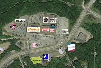 95 Daniel Webster Hwy, Belmont, NH - Aérien Vue de la carte