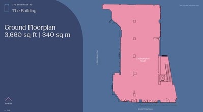 270 Brompton Rd, Londres à louer Plan d’étage- Image 2 de 2