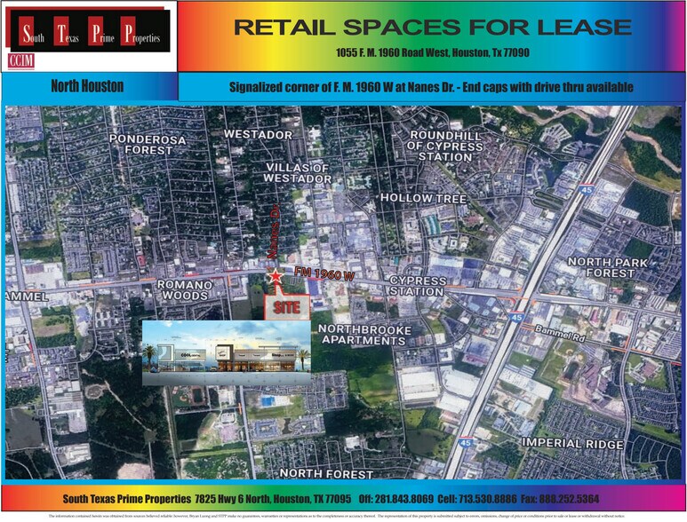 1055 FM 1960 Rd W, Houston, TX à louer - Photo du bâtiment - Image 2 de 12
