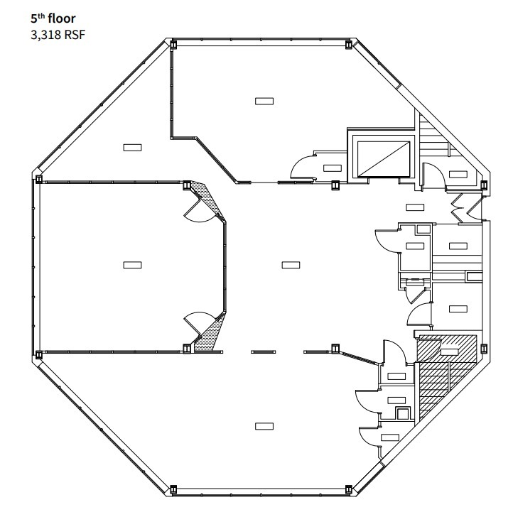 1661-1663 Prince St, Alexandria, VA à louer Plan d’étage- Image 1 de 1